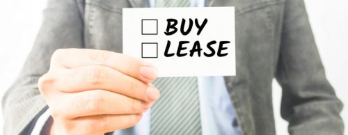 Read more about the article LEASE OR BUY? 3 THINGS TO CONSIDER